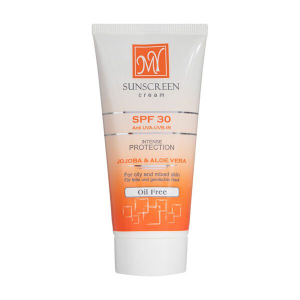 کرم ضد آفتاب فاقد چربی بی رنگ SPF30 مای حجم 150ml