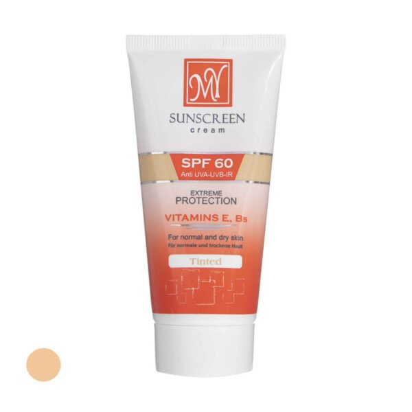 کرم ضد آفتاب رنگی SPF 60 مای حجم 50ml