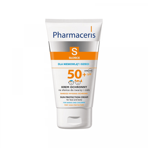 کرم ضد آفتاب صورت و بدن نوزادان و کودکان فارماسریز SPF50Pharmaceris