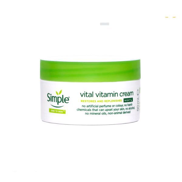 کرم شب ویتال ویتامین سیمپل Vital Vitamin