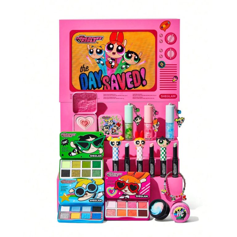 پک آرایشی پاور گرل شیگلم The powerpuff girls sheglam