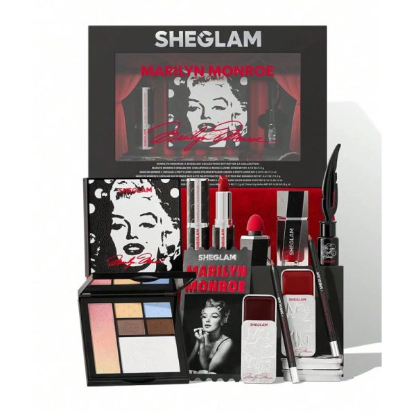 پک آرایشی مرلین مونرو شیگلم monroe X sheglam set