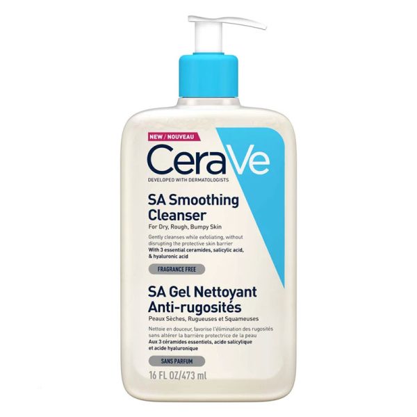 ژل شستشو پوست زبر و ناهموار سراوی CeraVe SA Smoothing