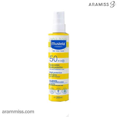 مایع ضد آفتاب ضد آب های پروتکشن SPF 50 موستلا