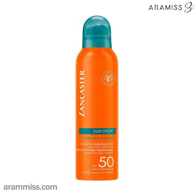 مایع ضد آفتاب ضد آب سان اسپورت SPF 50 لنکستر