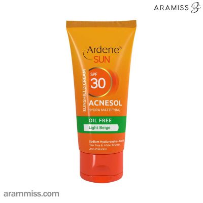 کرم ضد آفتاب آکنه سول SPF 30 آردن