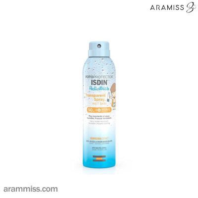ضد آفتاب اسپری کودکان ایزدین ویت اسکین SPF 50
