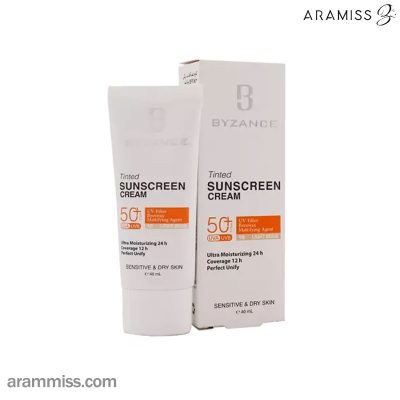 کرم ضد آفتاب SPF 50 بیزانس