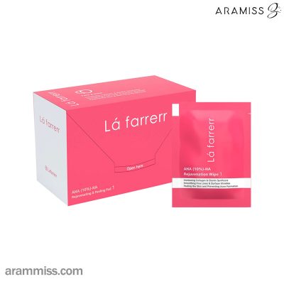 پد شماره 1 لافارر یک لایه‌بردار با ترکیب 10% آلفا هیدروکسی اسید (AHA)