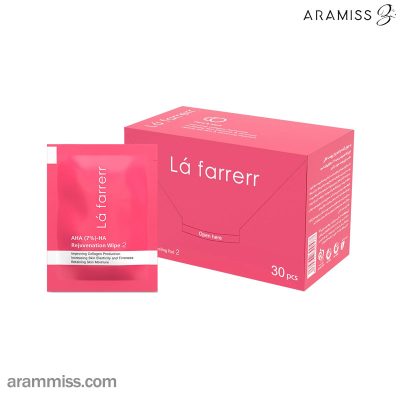 پد شماره 2 لافارر پاکسازی کننده و لایه بردار پوست AHA(7%)-HA