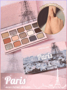 پالت سایه 15 رنگ پیکنیک پاریس شیگلم مدل Picnic In Paris