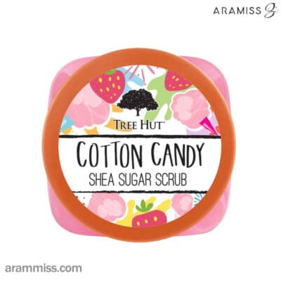 اسکراب پشمک تری هات TREE HUT cotton candy Shea Sugar