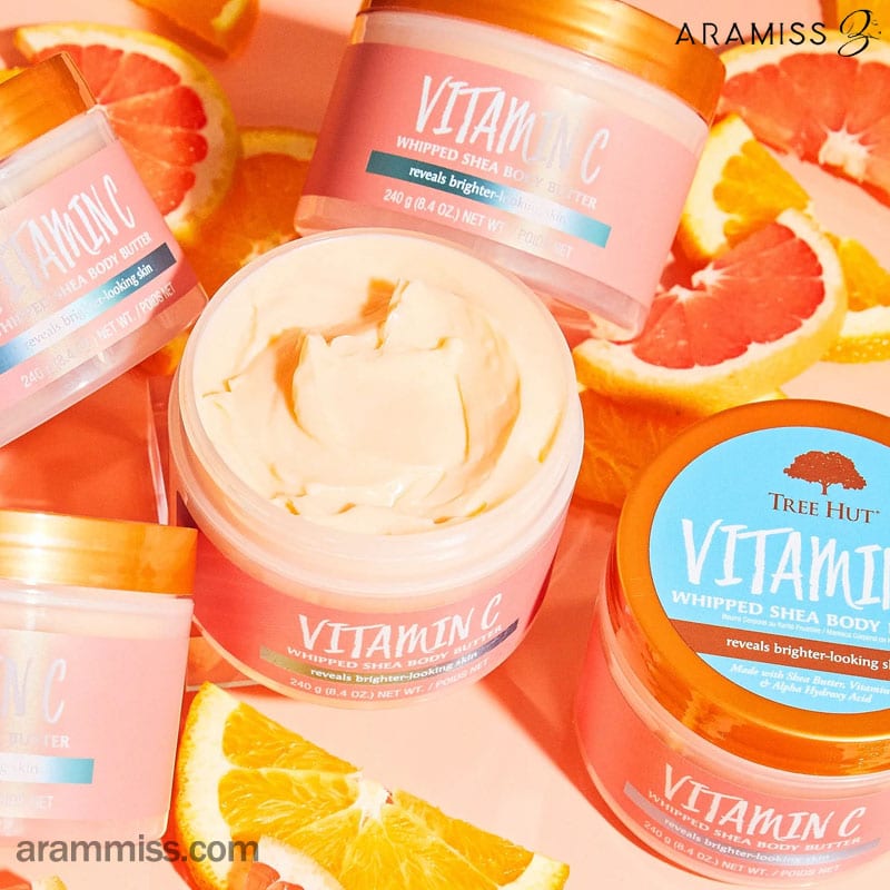 کره بدن ویتامین سی تری هات vitamin c