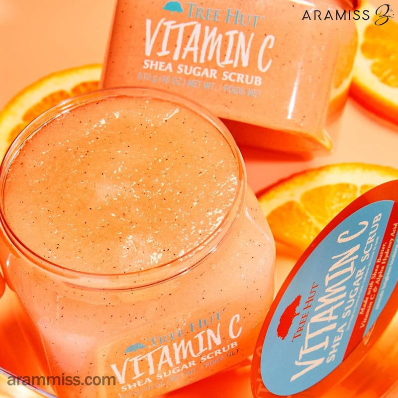 اسکراب بدن شکری ویتامین سی تری هات Vitamin C