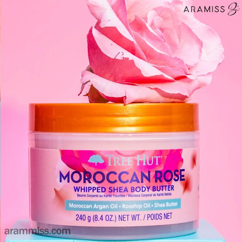 کره بدن رز مراکشی تری هات Moroccan Rose