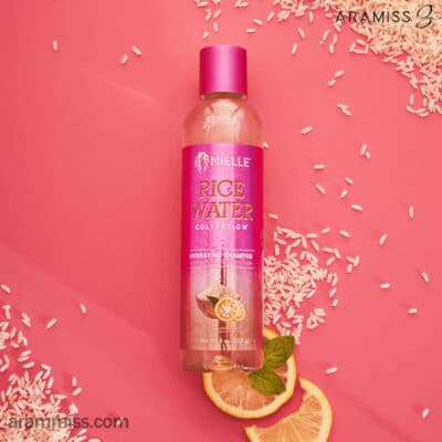 شامپو آبرسان برنج میله Mielle Rice Water Moisturizing Shampoo