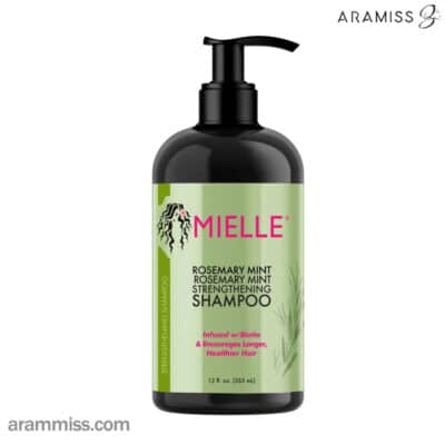 شامپو رزماری و نعناع میله Mielle Organics Rosemary Mint Hair Strengthening Biotin Shampoo