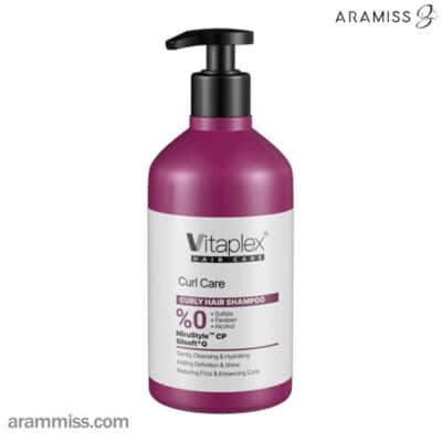 شامپو مو فر ویتاپلکس Vitaplex Curly Care Shampoo