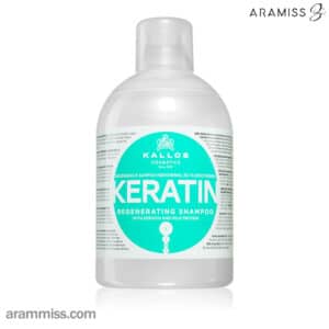 شامپو کراتین و پروتئین شیر کالوس Kallos KJMN Keratin and Milk Protein Shampoo