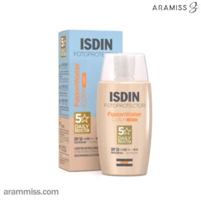 ضد آفتاب فیوژن واتر رنگی ایزدین isdin لایت