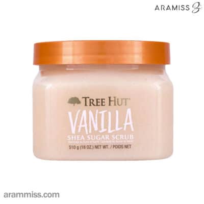 اسکراب بدن وانیلی تری هات TREE HUT Vanilla Shea Sugar Scrub