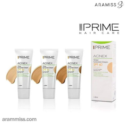 ضد آفتاب رنگی پوست چرب پرایم Prime Acnex SPF60