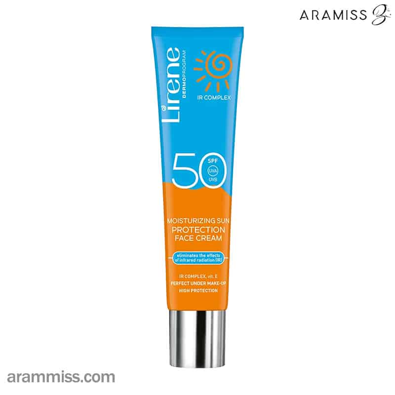 کرم ضد آفتاب بی رنگ لایرن Lirene SPF50 کرم ضد آفتاب بی رنگ لایرن Lirene SPF50