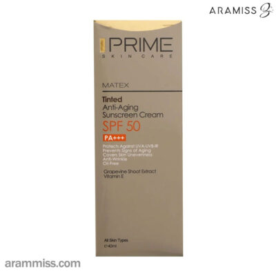 ضد آفتاب رنگی جوان کننده پرایم PRIME SPF50