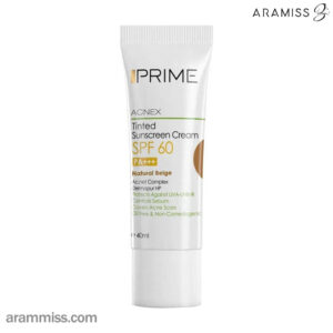 ضد آفتاب رنگی پوست چرب پرایم Prime Acnex SPF60