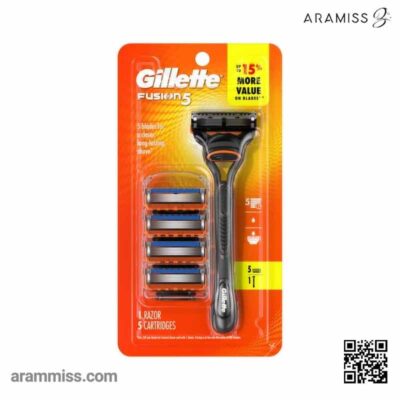 ژیلت فیوژن 5 تیغ آمریکایی