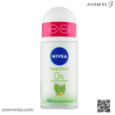 مام رولی زنانه فرش پیور نيوا NIVEA Fresh Pure Deodorant