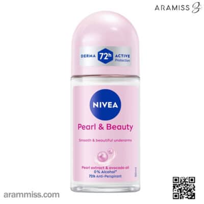مام رولی زنانه پریل بیوتی نيوا NIVEA Pearl & Beauty Deo Roll On