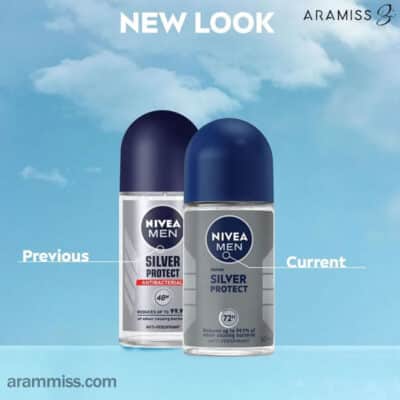 مام رولی مردانه سیلور پروتکت نيوا Nivea Silver Protect