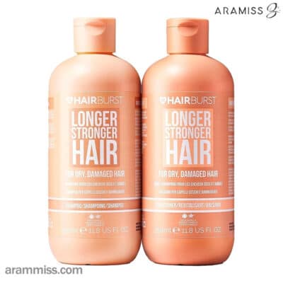 پک شامپو و نرم کننده موهای خشک و آسیب دیده هیر برست Hairburst Shampoo & Conditioner For Dry Damaged Hair