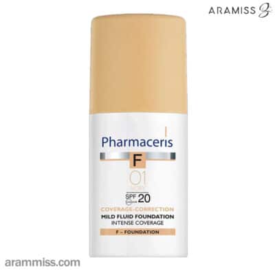 کرم پودر فلوئید با پوشش قوی فارماسریز Pharmaceris F SPF20