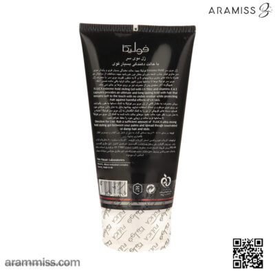ژل مو حالت دهنده بسیار قوی فولیکا Freeze