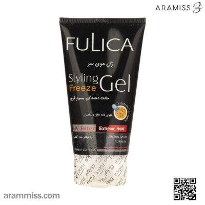 ژل مو حالت دهنده بسیار قوی فولیکا Freeze