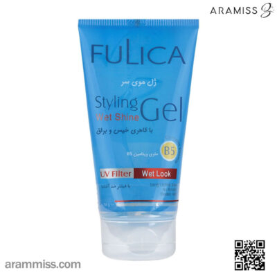 ژل مو حالت دهنده خیس و براق فولیکا wet shine