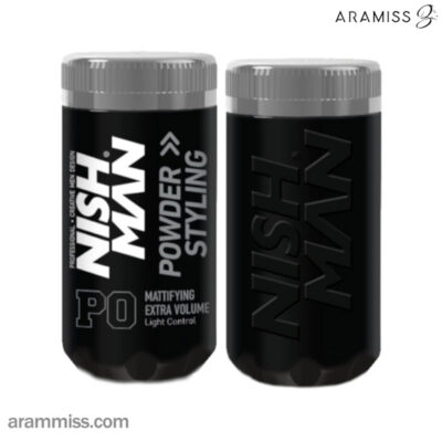پودر حالت‌دهنده مو نیش‌من (PO (nishman po mattifying volume powder