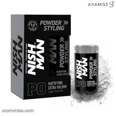 پودر حالت‌دهنده مو نیش‌من (PO (nishman po mattifying volume powder