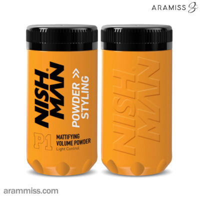 پودر حالت‌دهنده و حجم‌دهنده مو نیشمن P1 (nishman styling powder p1)