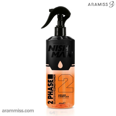اسپری دوفاز مو و ریش آرگان نیشمن 02 arganاسپری دوفاز مو و ریش آرگان نیشمن 02 argan