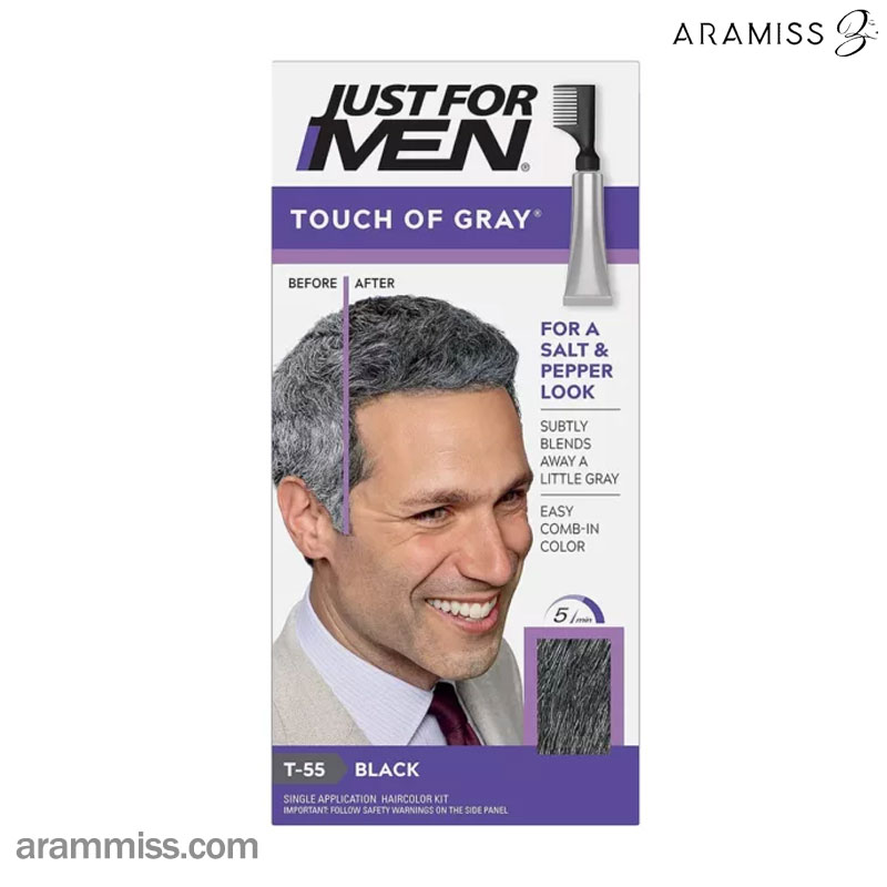 رنگ مو جو گندمی مردانه جاست فور من مدل تاچ آف گری touch of grey رنگ مو جو گندمی مردانه جاست فور من مدل تاچ آف گری touch of grey