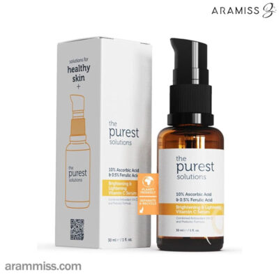 سرم روشن کننده ویتامین C پیورست سولوشن (10% Ascorbic Acid & 0.5% Ferulic Acid)