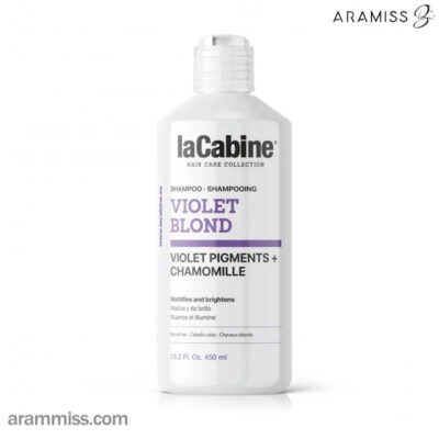 شامپو بنفش ضد زردی موهای بلوند لاکابین Violet Blond