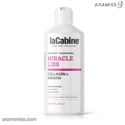 شامپو صاف‌کننده موهای وز و نافرمان لاکابین Miracle Liss