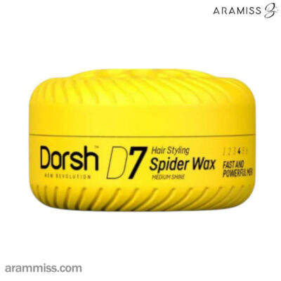 واکس مو زرد دورش مدل SPIDER WAX D7