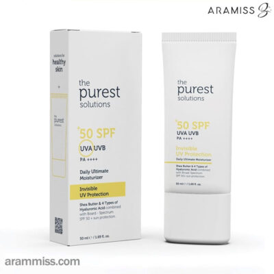 کرم ضد آفتاب مرطوب کننده پیورست سولوشن SPF50+