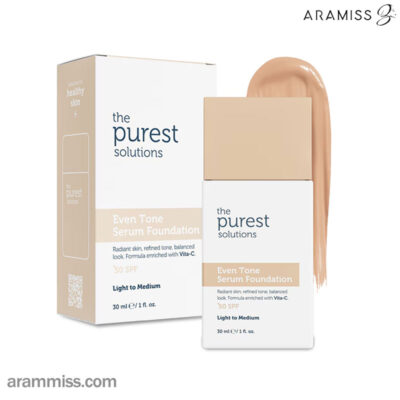 کرم پودر سرمی ضدلک +EVEN TONE SPF 50 پیورست سولوشن