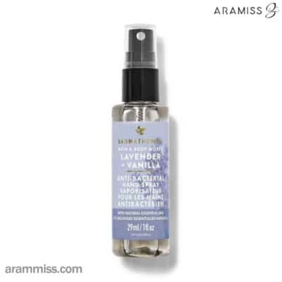 اسپری ضدعفونی‌کننده دست بث اند بادی ورکس Lavender & Vanilla